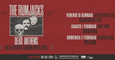 THE RUMJACKS: in Italia 2025 cover