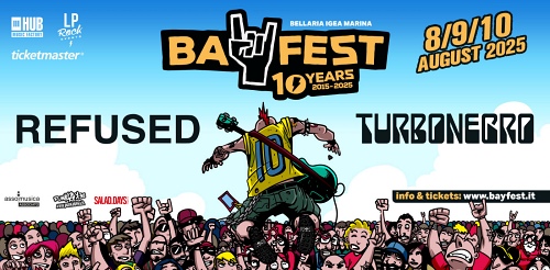 REFUSED TURBONEGRO BAY FEST 2025