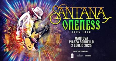 SANTANA live italia 2025