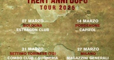LA CRUS: festeggiano 30anni dall’esordio album con 4 concerti
