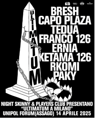 NIGHT SKINNY nuovi ospiti Milano aprile 2025