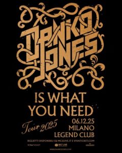 DANKO JONES a dicembre live a Milano