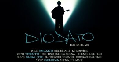 DIODATO i concerti dell’estate 2025