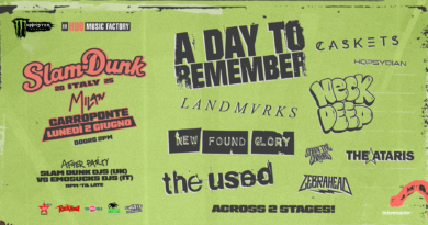 SLAM DUNK FESTIVAL ITALY 2025: line up completata