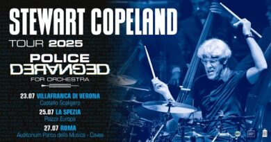 STEWART COPELAND: torna in Italia