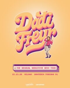 DADI FREYR in Italia live milano poster