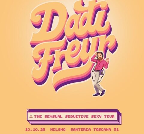 DADI FREYR in Italia live milano poster