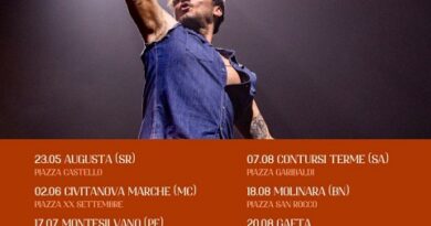 Fabrizio Moro tour estate 2025 Locandina
