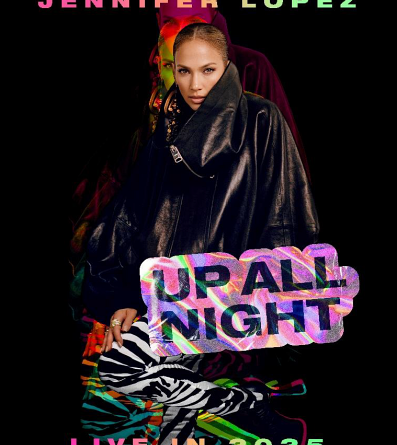 Jennifer Lopez live Lucca Summer Festival 2025 poster