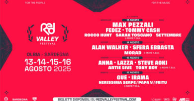 RED VALLEY FESTIVAL 2025: completa la line up del Day 1