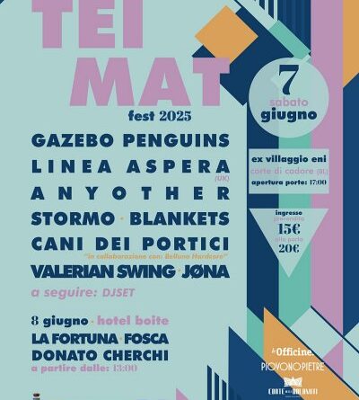 TEIMAT FEST 2025 nuovi nomi in Line Up cartellone