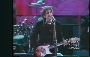 bob dylan video live settimana cover