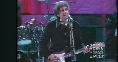 bob dylan video live settimana cover
