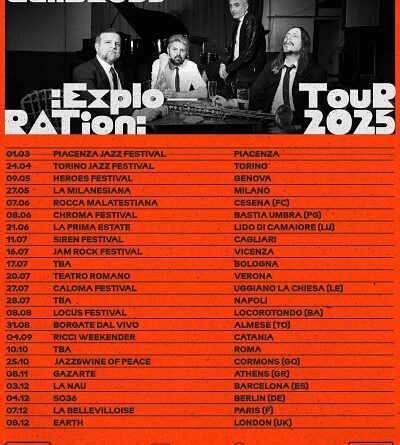 CALIBRO 35 EXPLORATION TOUR 2025 poster