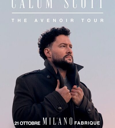 CALUM SCOTT ottobre 2025 live Milano