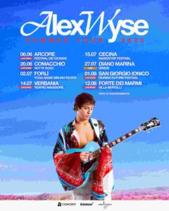 ALEX WYSE: Summer tour 2025