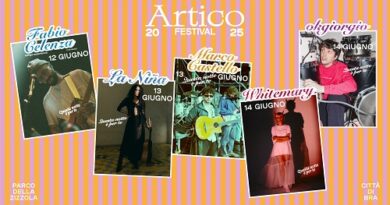 Artico Festival 2025 poster line up.