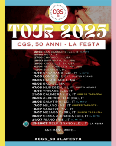 CANZONIERE GRECANICO SALENTINO tour 50 anni