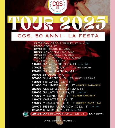 CANZONIERE GRECANICO SALENTINO tour 50 anni