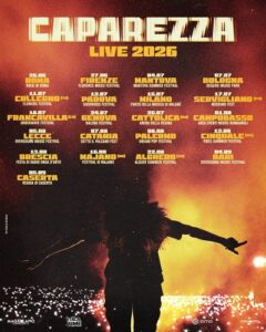 CAPAREZZA: il ritorno live nel 2026