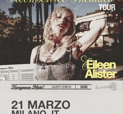 EILEEN ALISTER prima volta in Italia