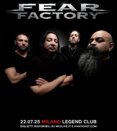 FEAR FACTORY: una data a Milano a luglio