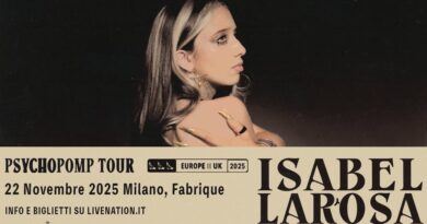 ISABEL LAROSA a novembre 2025 il PSYCHOPOMP TOUR