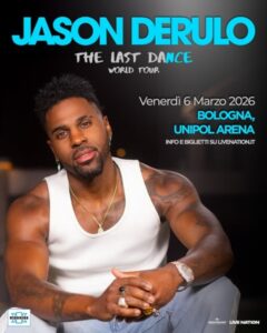 JASON DERULO in Italia nel 2026
