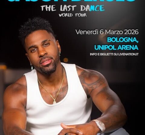 JASON DERULO in Italia nel 2026