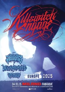 KILLSWITCH ENGAGE a Milano ottobre 2025