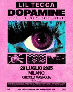 LIL TECCA in Italia a luglio 2025