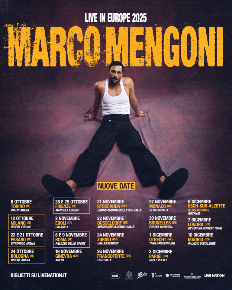MARCO MENGONI altre nuove date in Italia