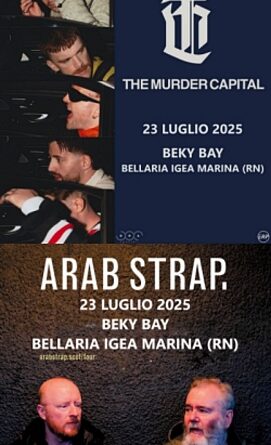 THE MURDER CAPITAL e ARAB STRAP live baky bay