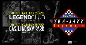 NEW YORK SKA-JAZZ ENSEMBLE: doppio live in Italia