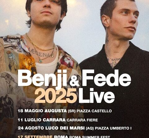 BENJI & FEDE tour estivo 2025