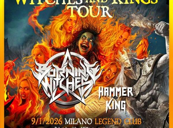 BURNING WITCHES data a Milano a gennaio 2026