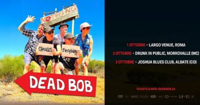 DEAD BOB: live ad ottobre 2025