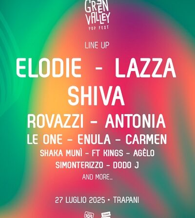 GREEN VALLEY POP FEST 2025_Locandina