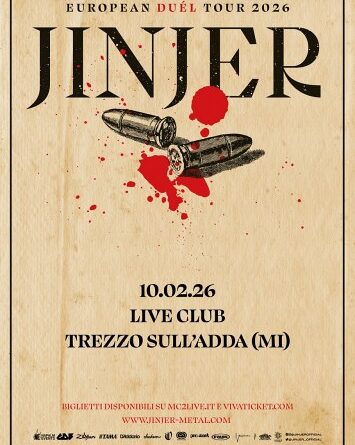 JINJER una data febbraio 2026