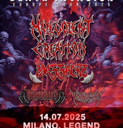 MALEVOLENT CREATION MASSACRE a luglio a Milano