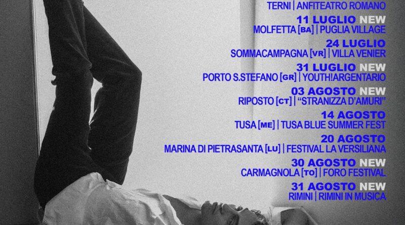 Michele Bravi Tour estate 2025