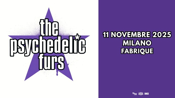 THE PSYCHEDELIC FURS unica data in Italia