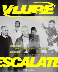VLURE album e due live in Italia