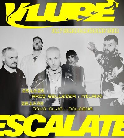 VLURE album e due live in Italia