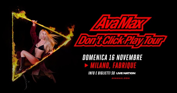 AVA MAX novembre 2025