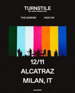 Turnstile in Italia