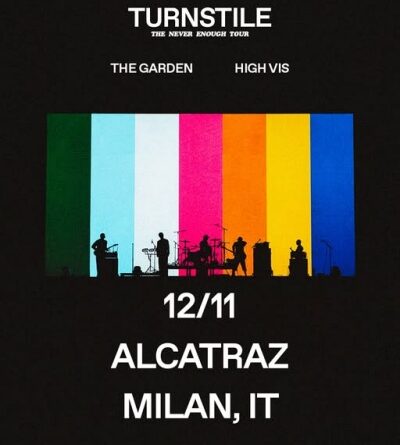 Turnstile in Italia
