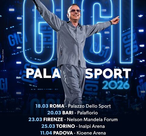 GIGI D Alessio PALASPORT 2026 date