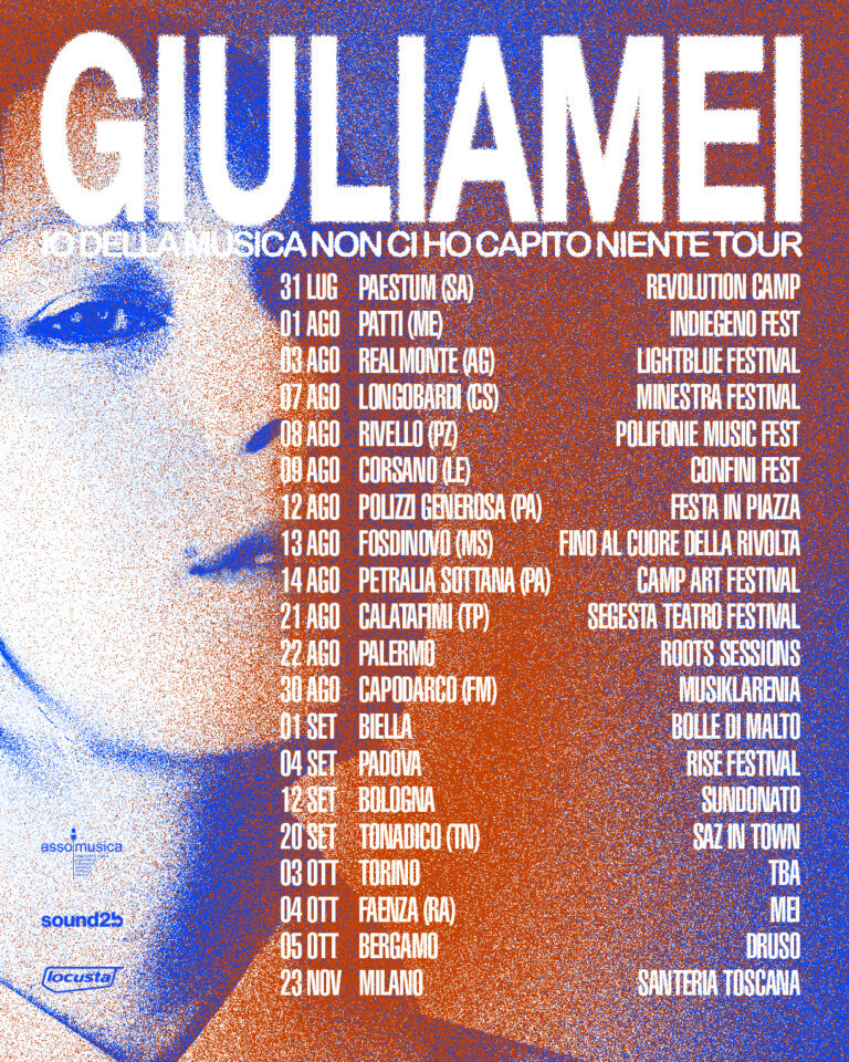 GIULIA MEI nuove date nel tour