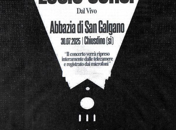 LUCIO CORSI dal vivo all'Abbazia di San Galgano